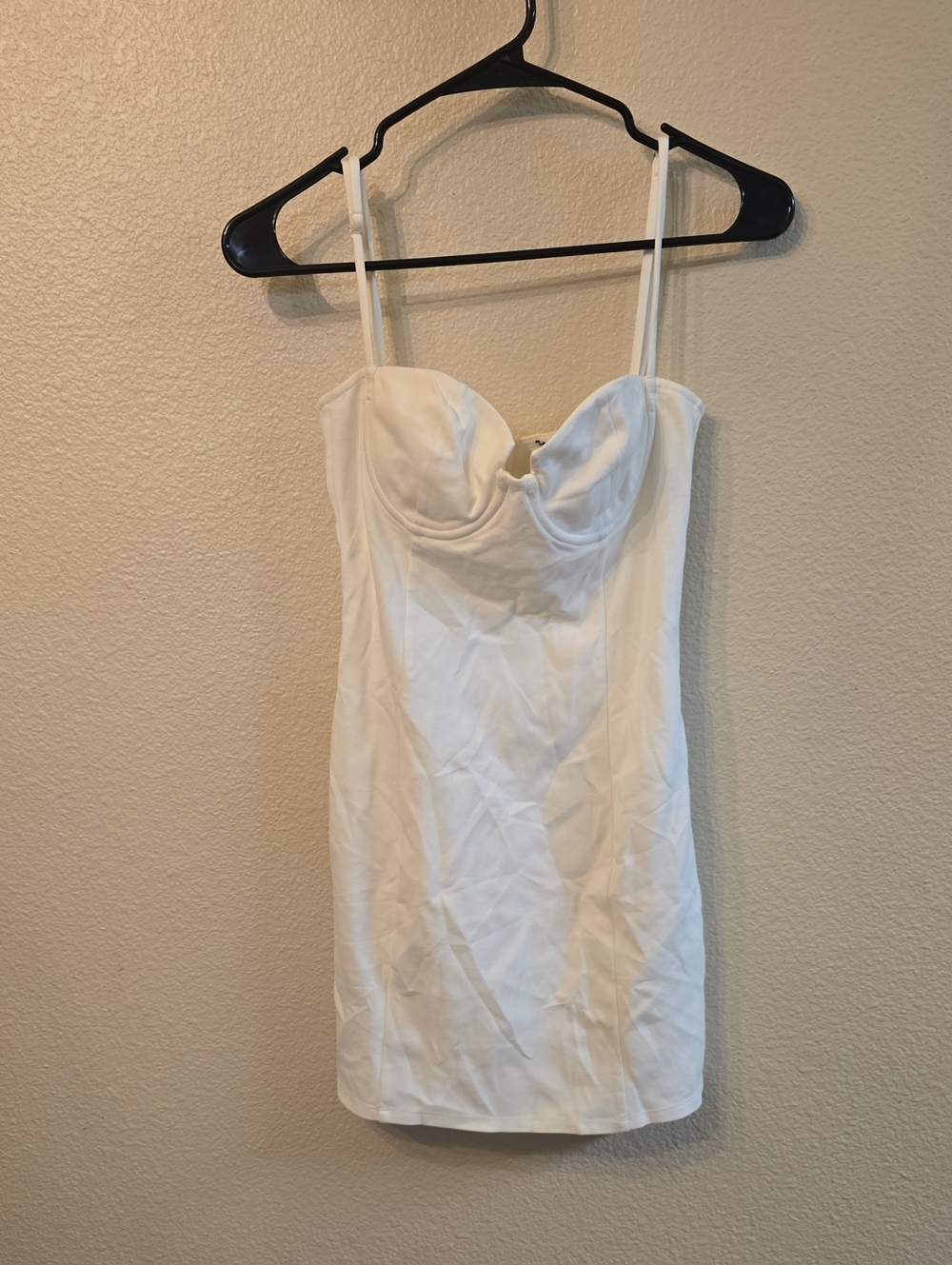 REVOLVE White Bustier Mini Dress